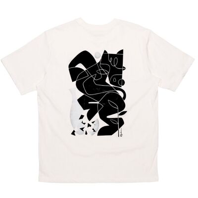 Camiseta de manga corta Vase blanca