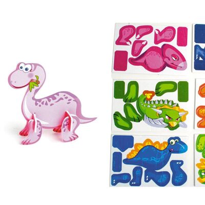 3D Zoo Puzzle