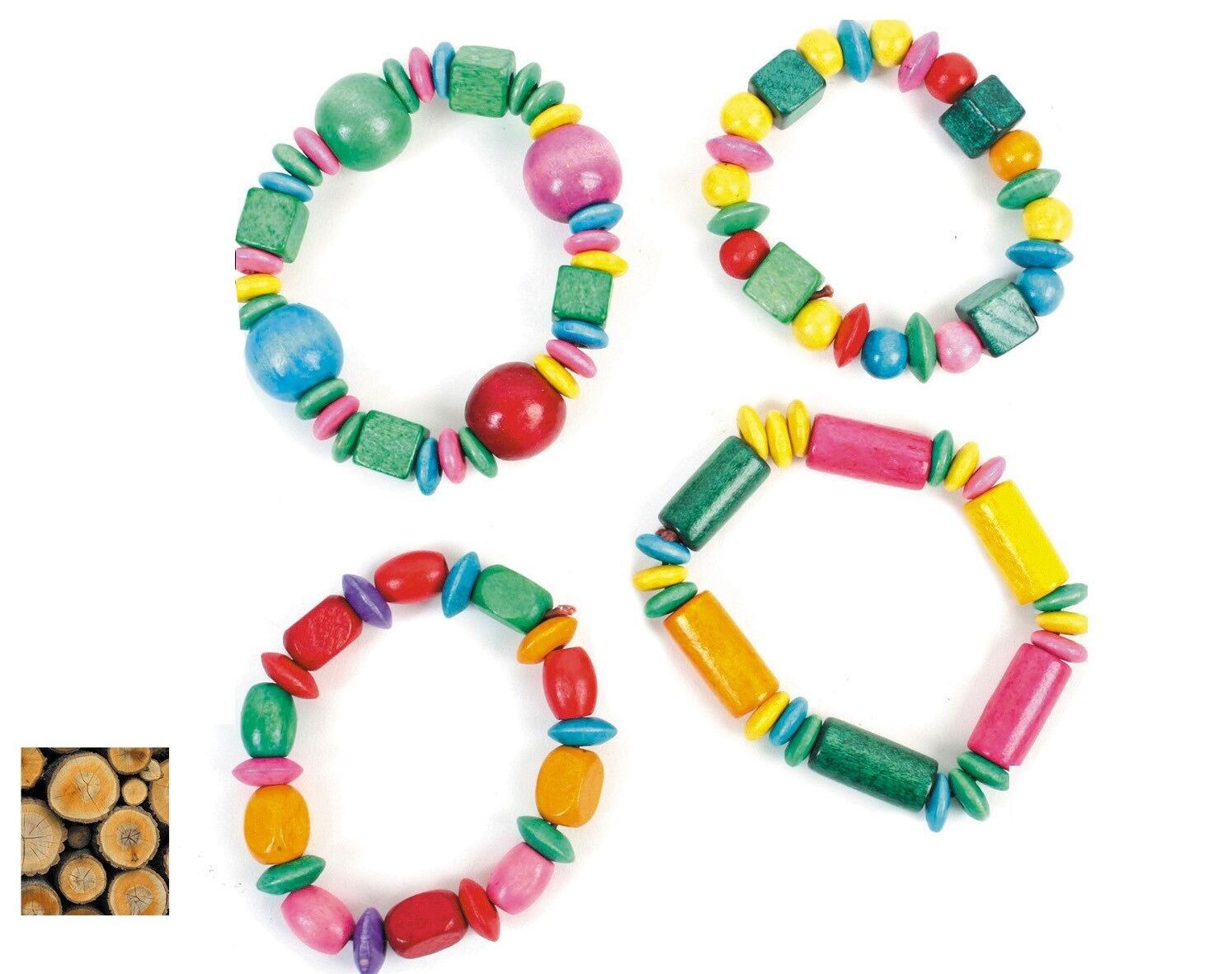 BRACCIALETTO DI LEGNO