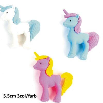 BORRADOR DE UNICORNIO DE 5 CM