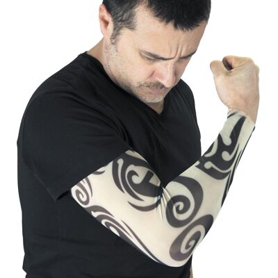 MANICA TATUAGGIO TRIBALE