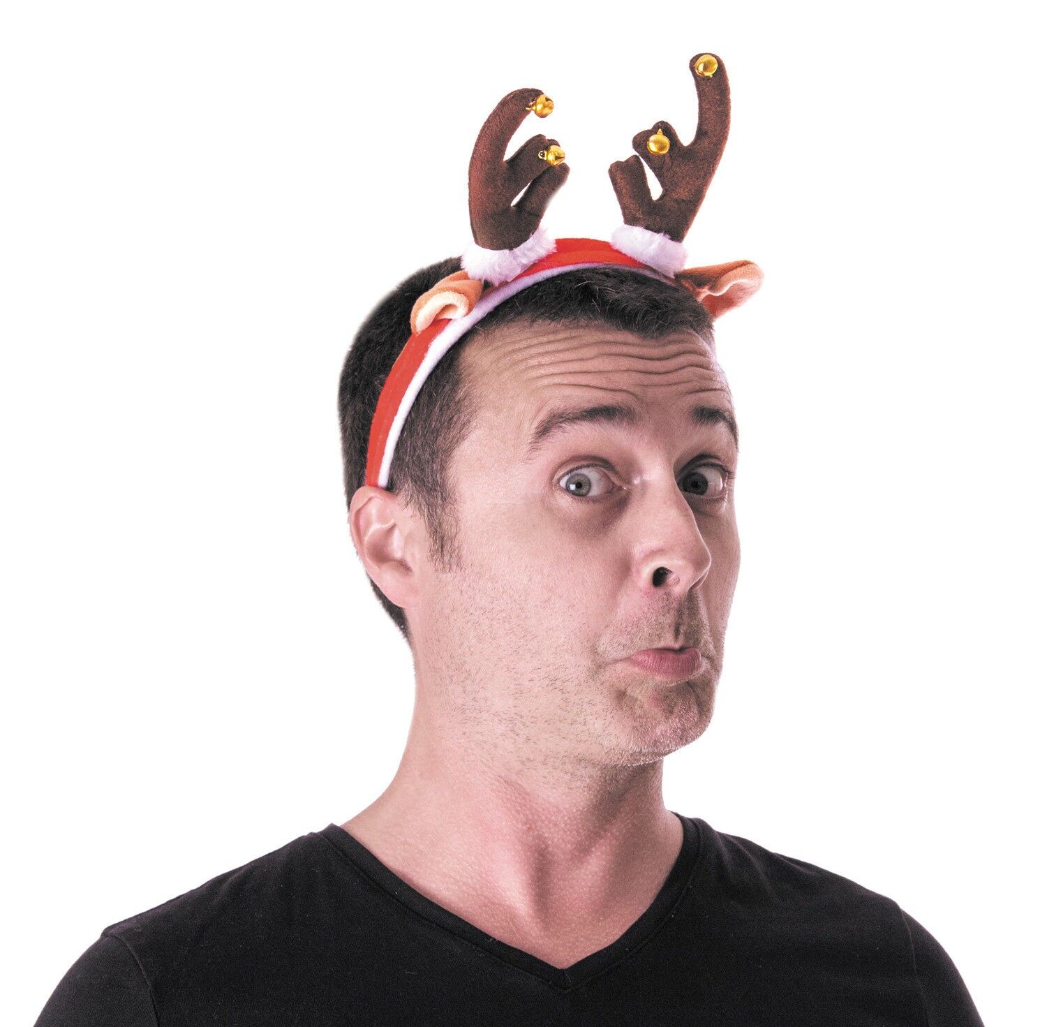 FASCIA CON RENNE E CAMPANELLI