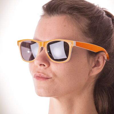 NEON MATTE ORANGE GLASSES