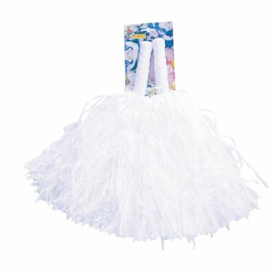 POMPON X2 BIANCO