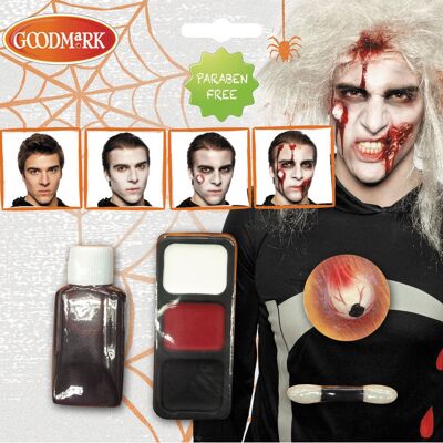 KIT TRUCCO ZOMBIE PER UOMO
