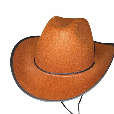 CHAPEAU COWBOY MARRON