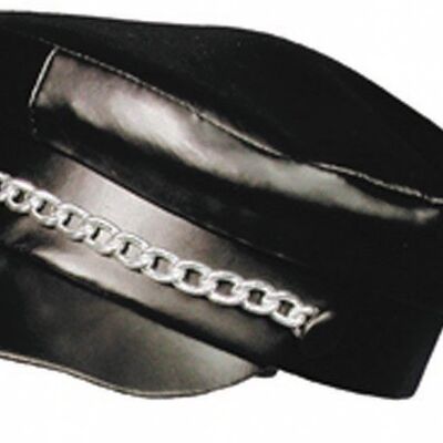 BLACK ROCKER CAP