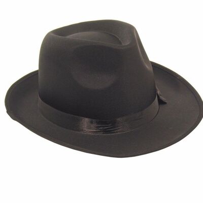 BORSALINO LUXURY BLACK FABRIC