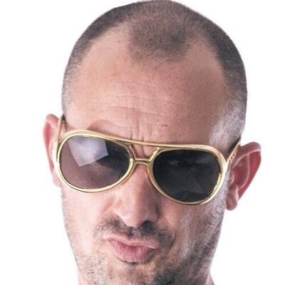 GAFAS ROCKER DORADAS