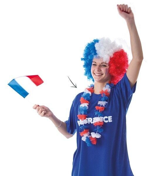 COLLANA HAWAIIANA TRICOLORE