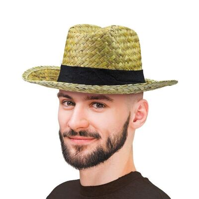 STRAW COWBOY HAT