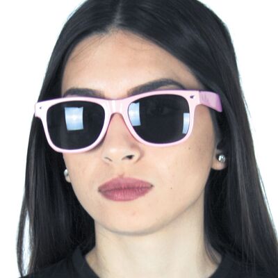 OCCHIALI ROSA CHIARO BLU