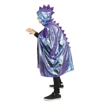 IRIDESCENT DRAGON HOODED CAPE