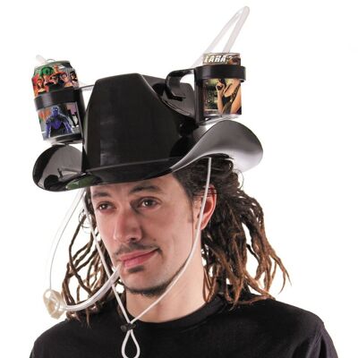 BLACK APERITIF COWBOY HAT