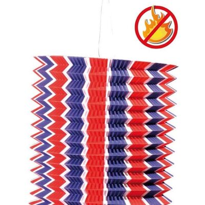 LAMPION CYL.TRICOLORE 16CM.IGN