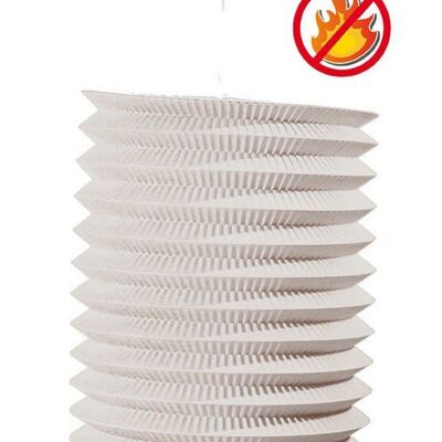 LAMPION CYL BLANC 16 CM.IGN