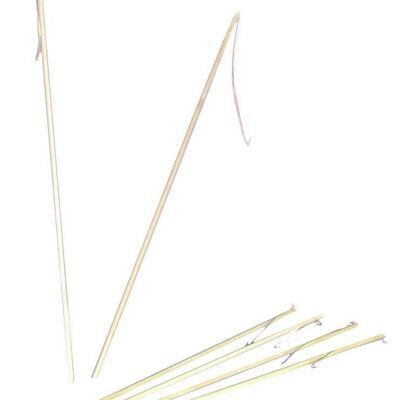 12 WOODEN LANTERN HOLDERS 60CM