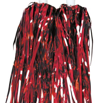 POMPON METALLICO X2 ROSSO