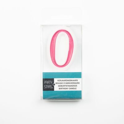 DIGITAL CANDLE NUMBER 0