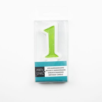 DIGITAL CANDLE NUMBER 1