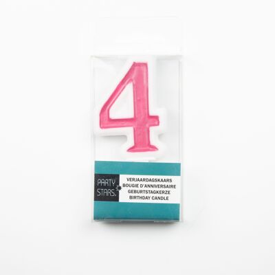 DIGITAL CANDLE NUMBER 4