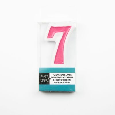 DIGITAL CANDLE NUMBER 7