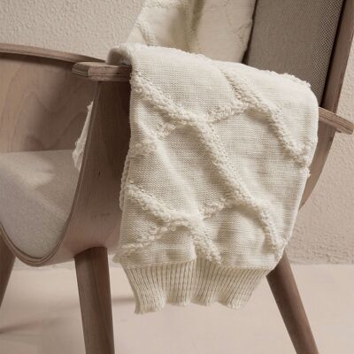 Koza Home Manta Individual Espuma De Mar Crema 160x220 37126 Individual