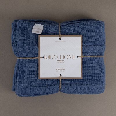 Koza Home Manta TV Trenza Indigo 130x170 15042 130 x 170