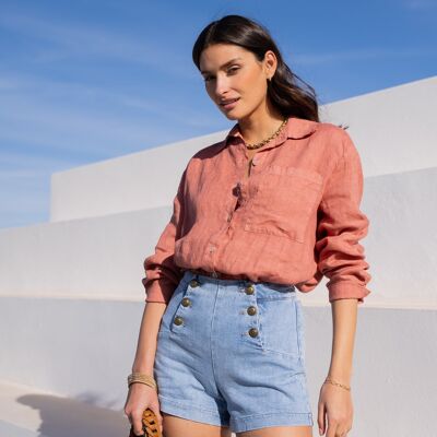 Pantalones cortos de 6 botones - Victorinette