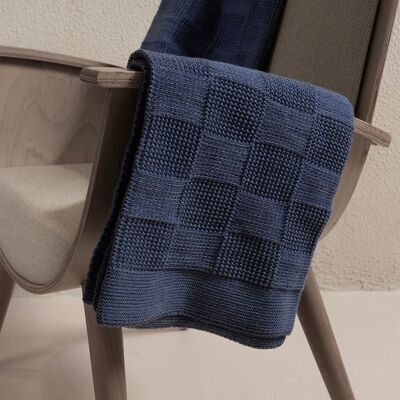 Manta para TV Koza Home Plaid Indigo 130x170 15017 130 x 170