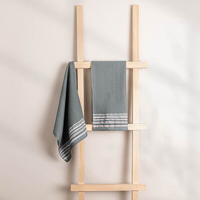 Toalla de baño verde Koza Home Limira, paquete de 2, 50 x 90 cm, 2245