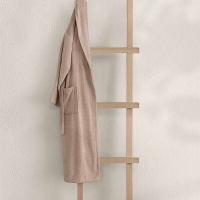 Koza Home Likya 100% cotone singolo salmone Dowry Accappatoio 1042A SM