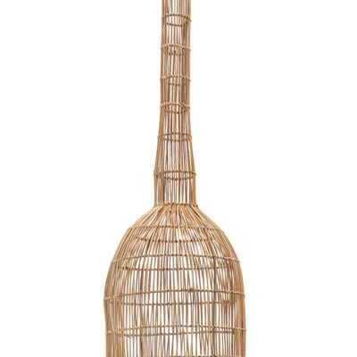 Koza Home Meander Lustre suspendu simple décoratif en rotin fait main 35 x 120 cm 8990 35 x 120