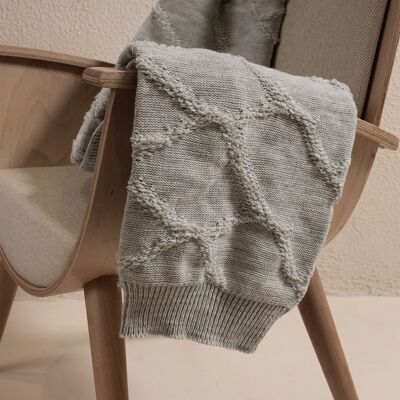 Koza Home Manta Tv Espuma De Mar Gris 130x170 37132 130 x 170