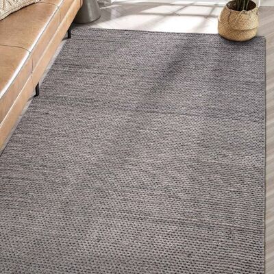 Koza Carpet Koza Premium Tahar Gray Hand Woven Living Room Hall Bedroom Children's Room Hallway Carpet 99004 160 x 240