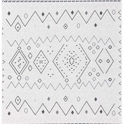 Tapis tissé lavable double face Duo Cream Grey 24247A 120 x 180
