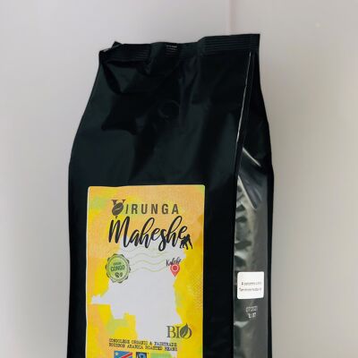 Café MAHESHE Bio & équitable 1Kg Moulu Premium