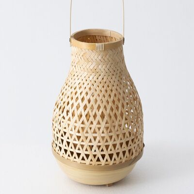 Koza Home Meander Bamboo Table Lamp 23x37 cm 4588 23x37