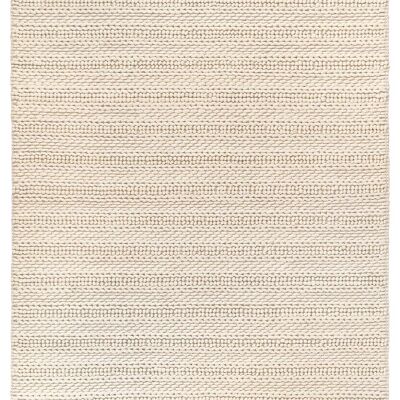 Tapis Koza Premium Tahar Crème Tissé à la main Salon Hall Chambre Chambre d'enfant Couloir Tapis 99001 160 x 240