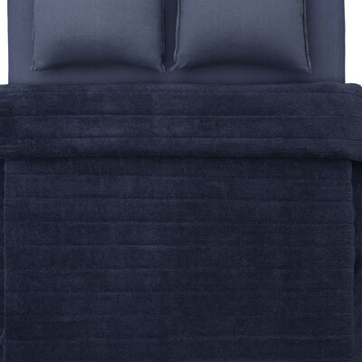 Koza Home Koza Lun Indigo Ensemble de couvre-lit Double 9083 230 x 240 230 x 240