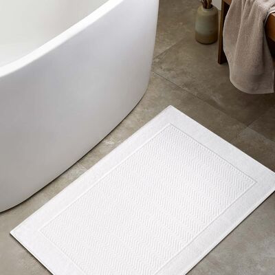 Toalla para pies Koza Home Tilos Jacquard Blanco 60x90 2225 60 x 90