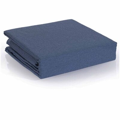 Parure de lit Koza Home bleu marine, mini, housse de couette double, drap et couverture