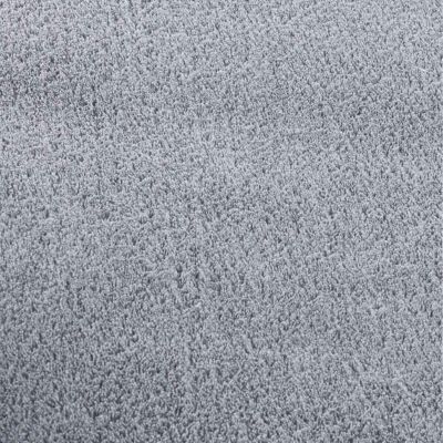 Alfombra de felpa antideslizante Koza Halı Maze, color gris liso, 19876, 160 x 230 cm