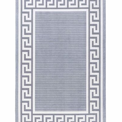 Tapis Koza Premium Gris Perle Crème Tapis Salon Chambre Couloir Machine Tapis 51327F 160 x 230
