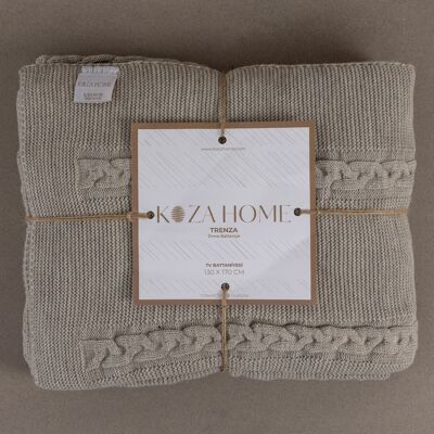 Coperta TV Koza Home Trenza Mink 130x170 15037 130x170