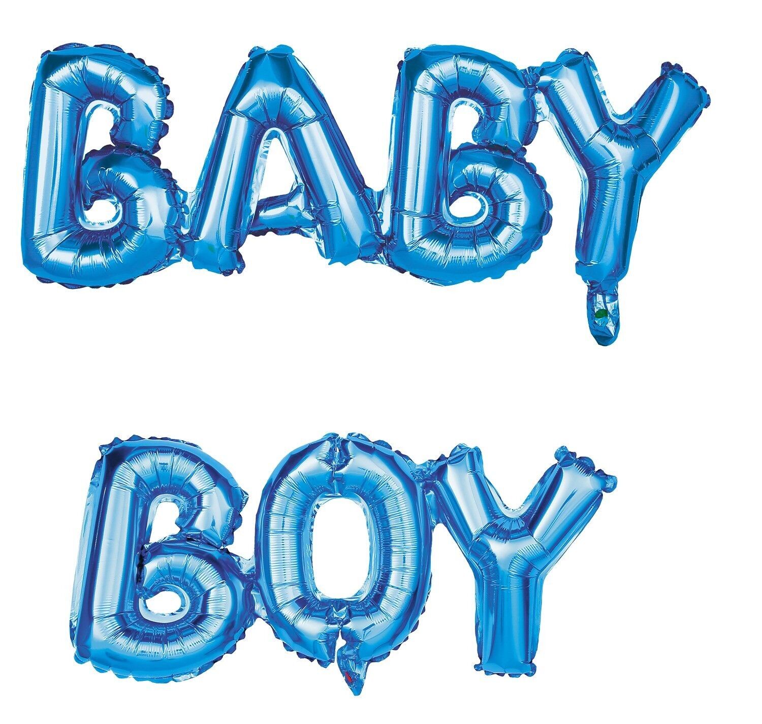 Baby-Jungen-Mylar-Buchstaben-Luftballons