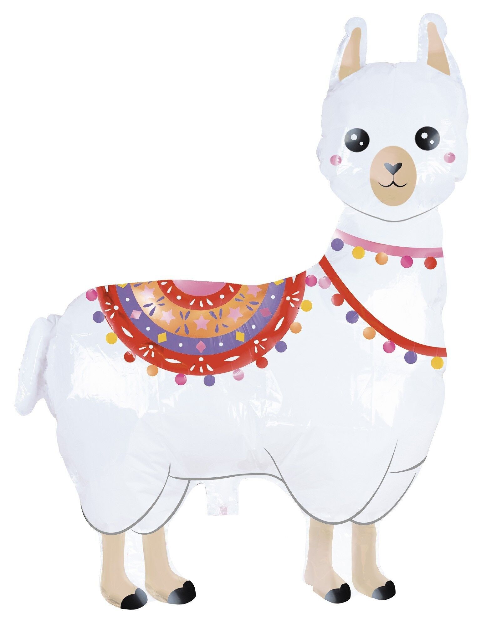 GLOBO DE MYLAR DE BEBÉ LAMA