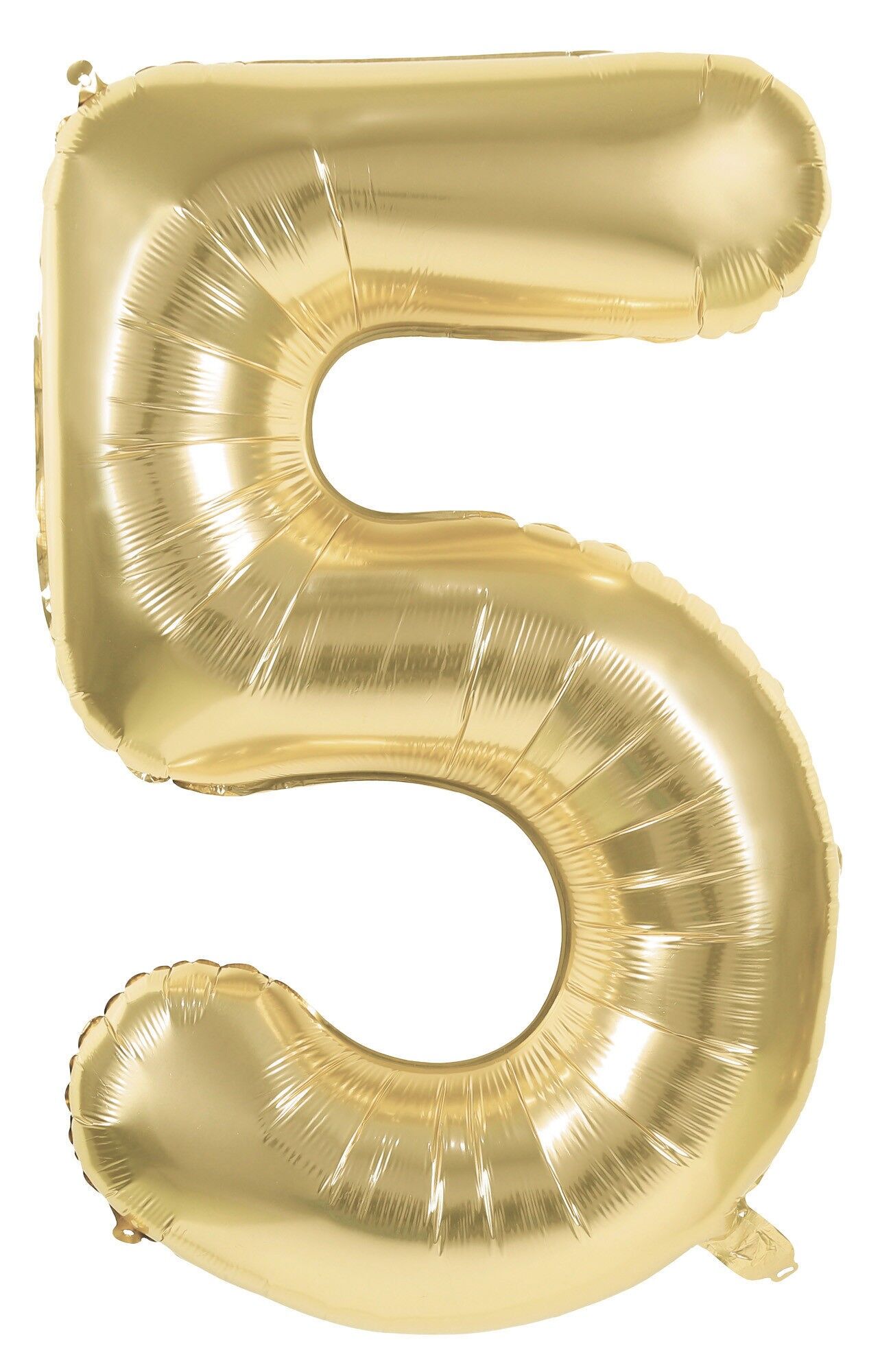 BALLON MYLAR CHIFFRE 5 OR 36CM