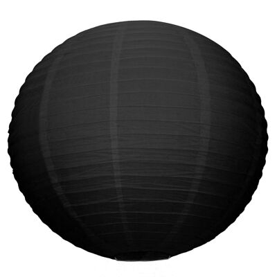 LINTERNA JAPONESA NEGRA DE 15 CM