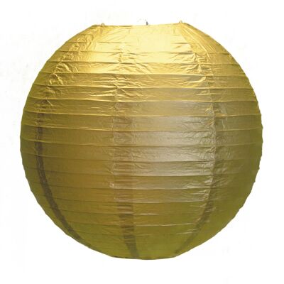 LINTERNA JAPONESA DORADA DE 35 CM